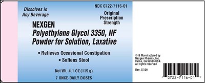 Nexgen Peg Otc 119g
